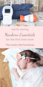 Newborn Essentials for Baby and a First Time Mom #newbornessentials #firsttimemom #babychecklist