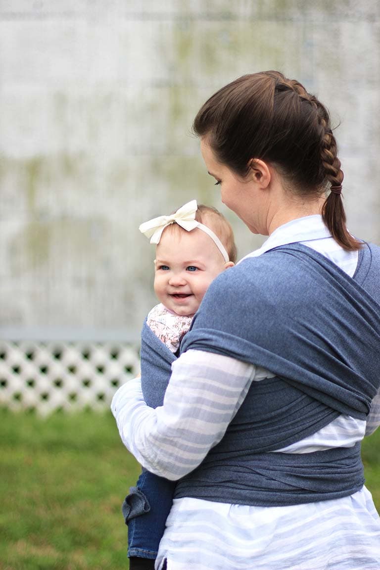 How To Use A Moby | Baby Wearing And It’s Benefits