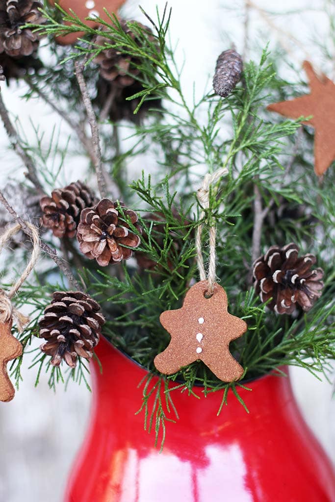 DIY Homemade Cinnamon Applesauce Christmas Ornaments | Kids Safe