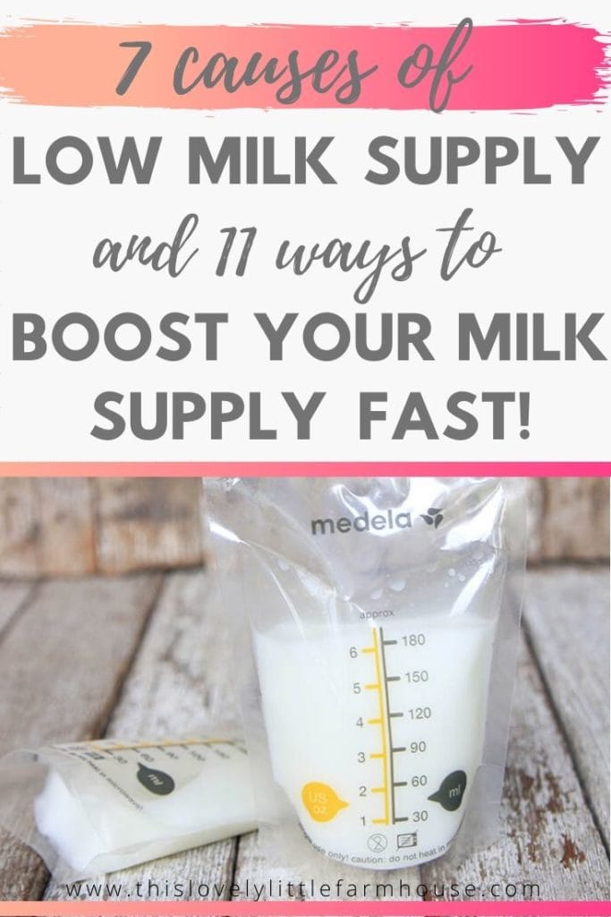 Low store milk supply