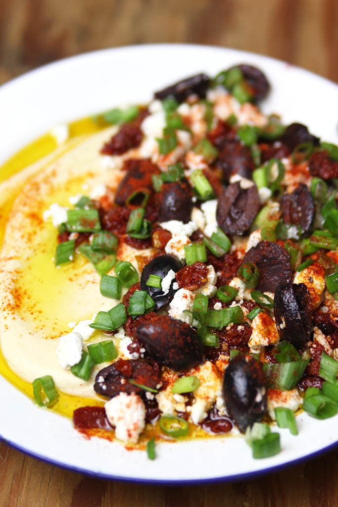 Loaded Mediterranean Hummus | Café Phoenicia Copycat Recipe